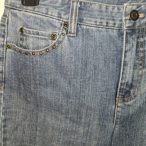 Talbots Womans Capri Jeans Size 4 - Picture 4 of 9